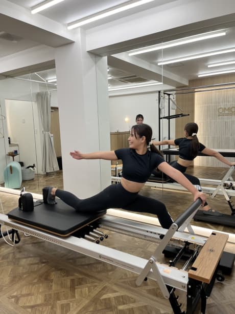 ピラティスを初めて体験される20代の素敵な女性がご来店くださいました✨
